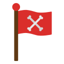 bandera pirata icon