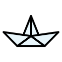 barco de papel icon