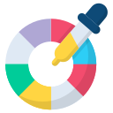 paleta de color icon