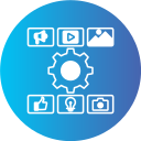 gestión de contenido icon