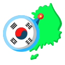 corea del sur icon