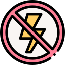 flash apagado icon