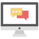 online communication icon