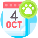 world animal day icon