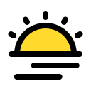 puesta de sol icon