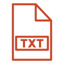 archivo txt icon