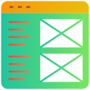 wireframe icon