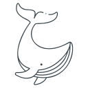 ballena azul icon