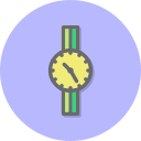 reloj de pulsera icon