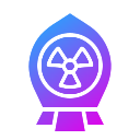 bomba nuclear icon