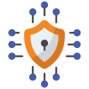 la seguridad cibernética icon