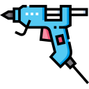 pistola de pegamento icon