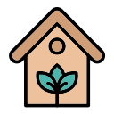 casa ecológica icon