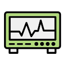 monitor de ecg icon