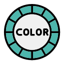 rueda de color icon