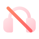 sin auriculares icon