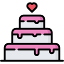 pastel de boda icon