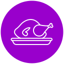 pollo frito icon