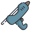 pistola de silicona icon