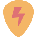 púa de guitarra icon