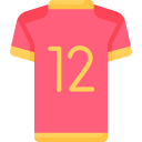 camiseta de fútbol icon