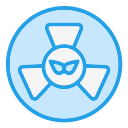 energía nuclear icon