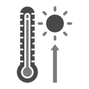 alta temperatura icon