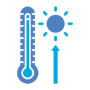 alta temperatura icon