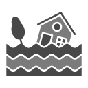 casa inundada 