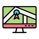 navegador gps icon