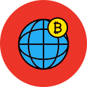 moneda de internet icon