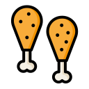 pollo frito icon