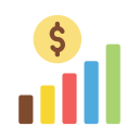 gráfico de crecimiento icon