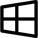 logotipo de windos 8 icon