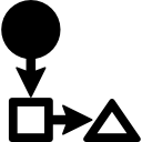 flechas geométricas icon