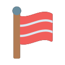 bandera del país icon