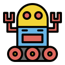 robot espacial icon