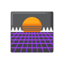 vaporwave icon