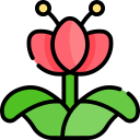 tropical flower icon