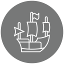 barco pirata icon