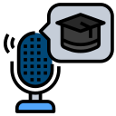 Education podcast icon