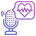 Health podcast icon