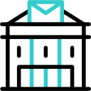 oficina postal animated icon