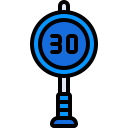 límite de velocidad icon