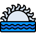 puesta de sol icon