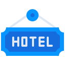 signo de hotel icon