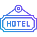 signo de hotel icon