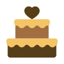 pastel de boda icon