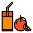 zumo de naranja icon