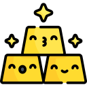 lingotes de oro icon